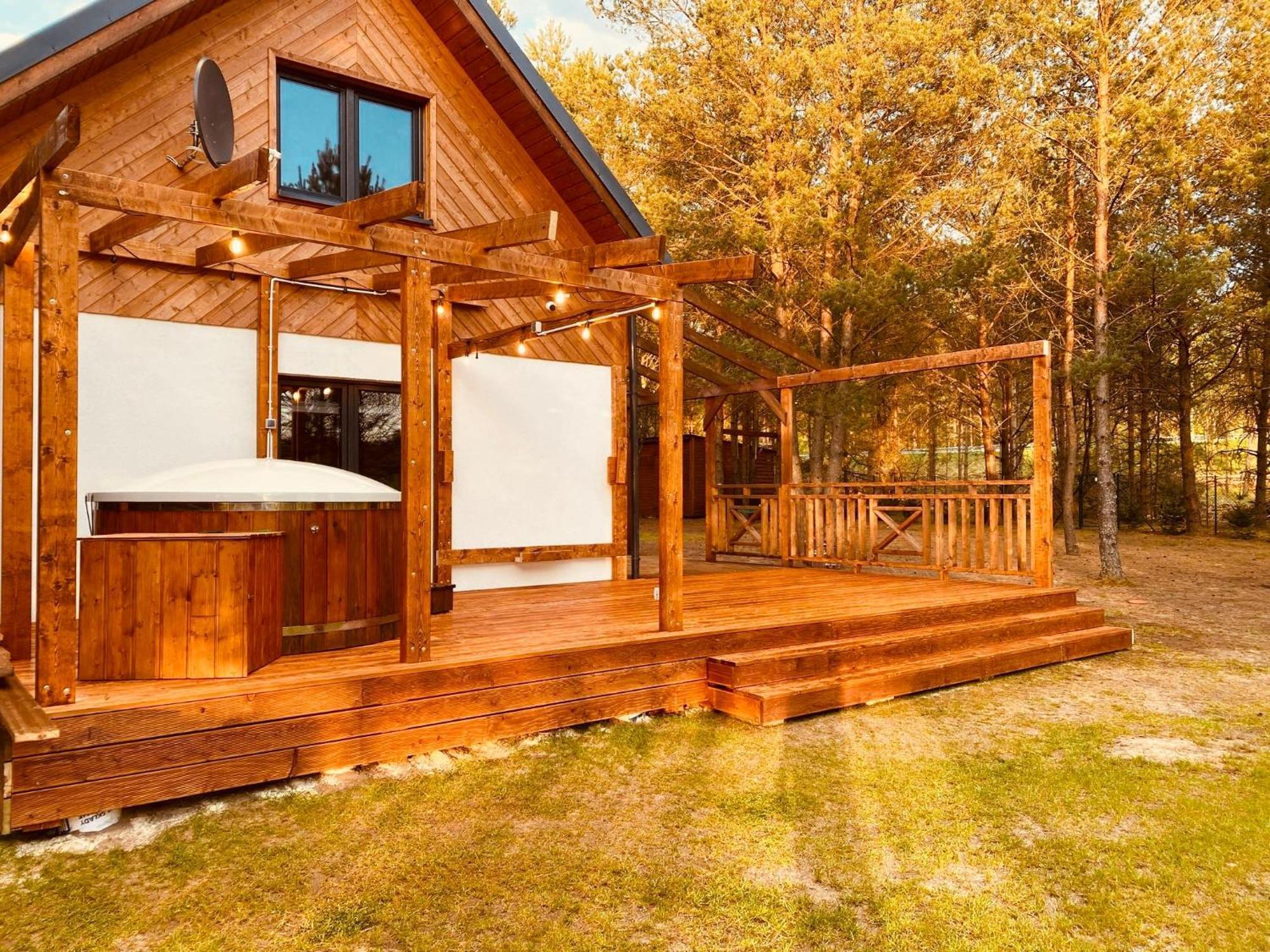 Domek Bartoszylas Z Sauna I Balia Exterior foto